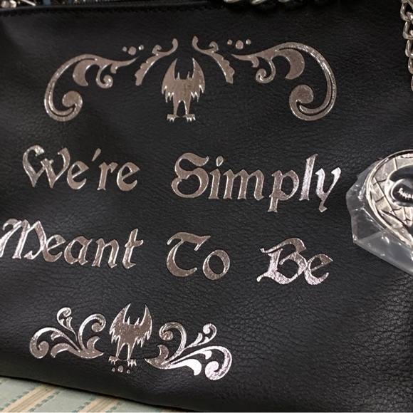 DISNEY THE NIGHTMARE BEFORE CHRISTMAS “Simply Meant To Be” CROSSBODY BAG BUNDLE! - Picture 6 of 15